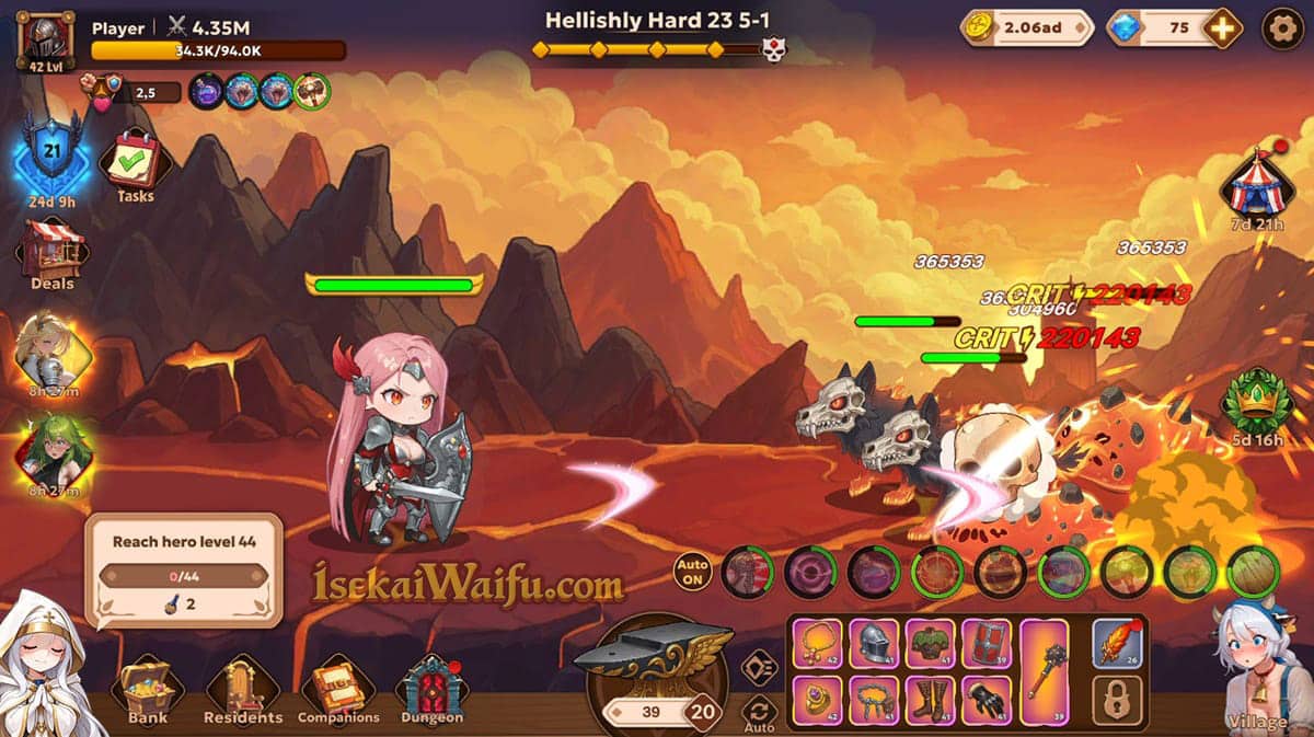 Automatic combat gameplay